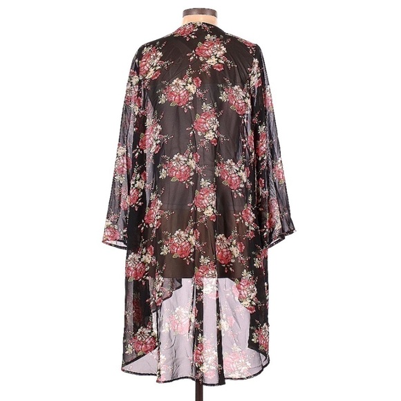 Love Tree Floral Kimono | SIZE S - Picture 2 of 3